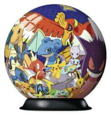 InnoVibe 3D Puzzle-Ball Pokémon - 72 dílků