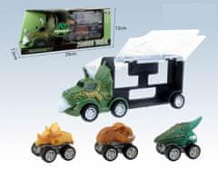 InnoVibe Dinosauří kamion se 3 autíčky