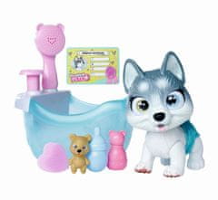 InnoVibe Pejsek Husky Pamper Petz ve vaně