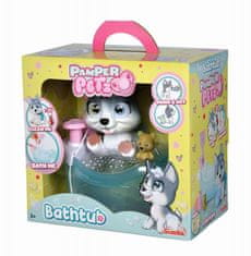 InnoVibe Pejsek Husky Pamper Petz ve vaně