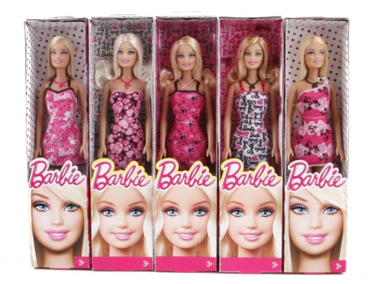 InnoVibe Barbie v šatech