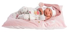 InnoVibe Llorens 73880 NEW BORN HOLČIČKA - realistická panenka miminko s celovinylovým tělem - 40 cm