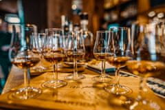 Allegria degustace šesti prémiových rumů