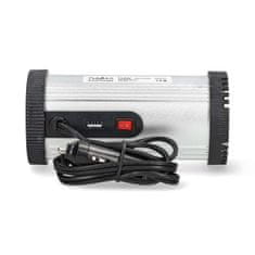 Nedis PIM15012EGY měnič napětí 12 V na 230 V, 150 W, 1x USB výstup, 1 CZ zásuvka