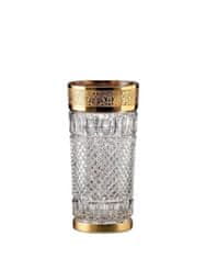 Bohemia Crystal Ručně broušené sklenice na vodu a nealko Felicie Romantic 350ml (set 2ks)