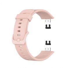 BStrap Silicone řemínek na Huawei Watch Fit, sand pink