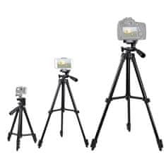 MG Tripod stativ + bluetooth dálkový ovladač, černý