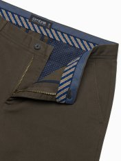 OMBRE Pánské chinos Pagwyn khaki S