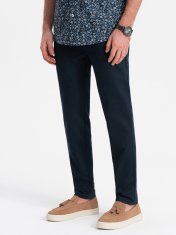 OMBRE Pánské chinos Pagwyn navy S