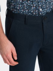 OMBRE Pánské chinos Pagwyn navy S