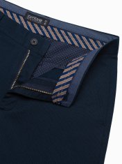 OMBRE Pánské chinos Pagwyn navy S