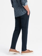 OMBRE Pánské chinos Pagwyn navy S