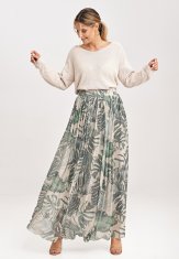 Figl Dámská midi sukně Niare vzorovaná L/XL