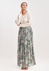 Figl Dámská midi sukně Niare vzorovaná L/XL