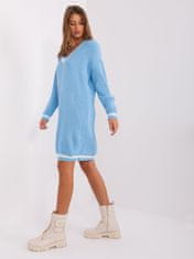 Badu Dámské svetrové šaty Anoka nebesky modrá One size