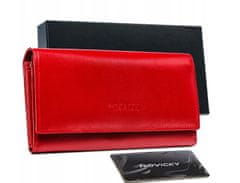 4U Dámská kožená peněženka Ghrikko červená One size
