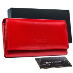 4U Dámská kožená peněženka Ghrikko červená One size
