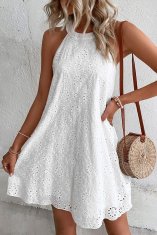 OMG! Dámské mini šaty Akiseris bílá L