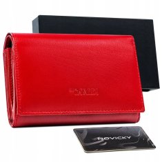 4U Dámská kožená peněženka Clan červená One size