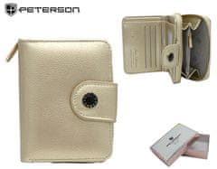 Peterson Dámská peněženka Sidibé zlatá One size