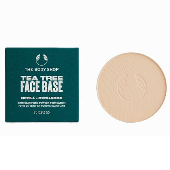 The Body Shop Náhradní náplň do kompaktního pudru Tea Tree Face Base (Skin Clarifying Powder Foundation Recharge)