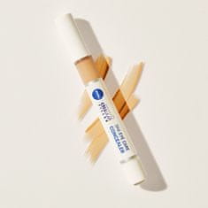 Nivea Tónovací oční krém v houbičce 3v1 Hyaluron Cellular Filler (3 in 1 Eye Care Concealer) 4 ml (Odstín 02 Medium)