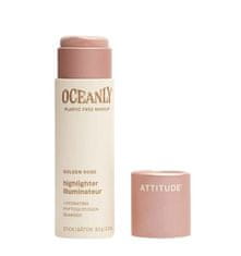 Attitude Krémový rozjasňovač v tyčince Oceanly (Highlighter) 8,5 g (Odstín Golden Rose)