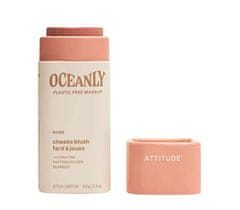 Attitude Krémová tvářenka v tyčince Oceanly (Cheeks Blush) 8,5 g (Odstín Rose)