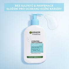 Garnier Hydratační čisticí gel proti nedokonalostem pleti Pure Active (Hydrating Deep Cleanser) 250 ml