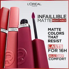 L’ORÉAL PARIS Matná hydratační rtěnka Infaillible Matte Resistance (Lipstick) 5 ml (Odstín 230 Shopping Spree)