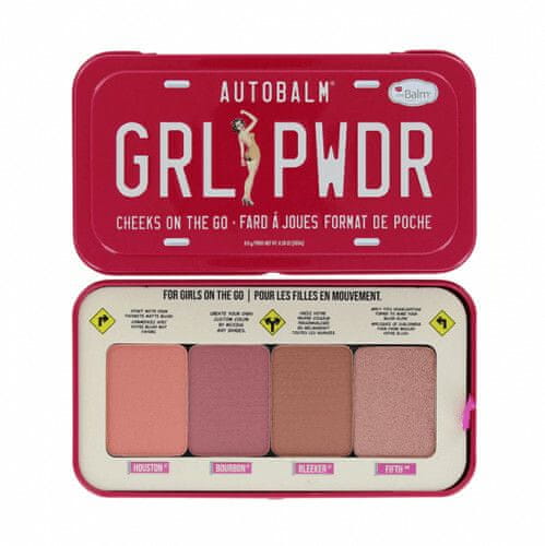 theBalm Paletka tvářenky a rozjasňovač GRL PWDR 8 g