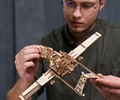 UGEARS 3D puzzle Bojový dron Bayraktar TB2 125 dílků