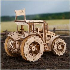 UGEARS 3D puzzle Traktor vítězí 272 dílků