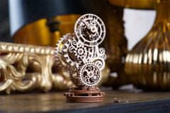 UGEARS 3D puzzle Steampunkové hodiny 2.0, 40 dílků