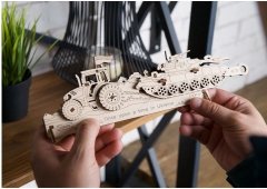 UGEARS 3D puzzle Brave UA Tractor 51 dílků