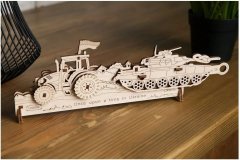 UGEARS 3D puzzle Brave UA Tractor 51 dílků