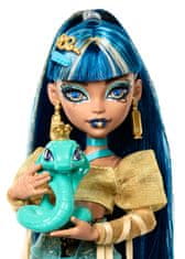 Monster High Příšerka monsterka Cleo s mazlíčkem a doplňky HXH74