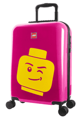 LEGO Příruční kufr 55cm Colour Box Minifigure Head Berry