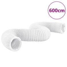 shumee vidaXL Ventilační potrubí PVC 6 m Ø 20 cm