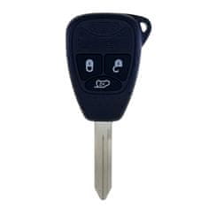 AutoKey Klíč dálkové ovládání Chrysler 300C 2005-2008 3tl. PCF7941A ID46 433Mhz CY24