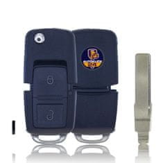 AutoKey Klíč dálkové ovládání Škoda VW Seat 2tl. 434MHz 1J0959753CT