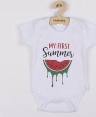 NEW BABY Body s potiskem New Baby My first Summer 80 (9-12m)