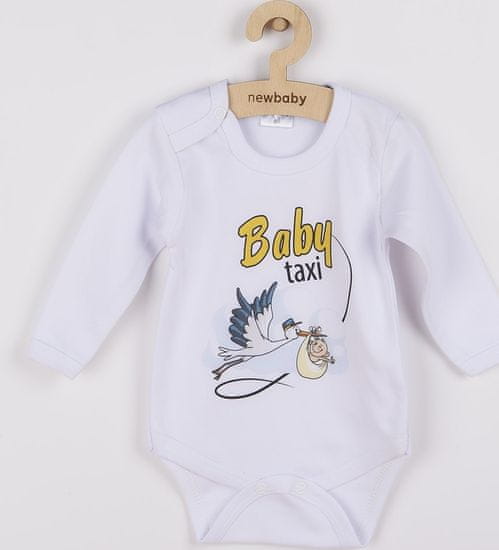 NEW BABY Body s potiskem New Baby Baby taxi 56 (0-3m)