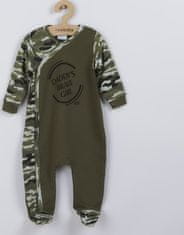 NEW BABY Kojenecký overal New Baby Army girl 80 (9-12m)