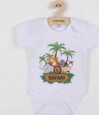 NEW BABY Body s potiskem New Baby SAFARI 56 (0-3m)