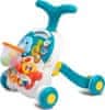 Dětské hrající edukační chodítko 2v1 Toyz Spark turquoise