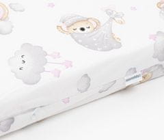 NEW BABY Dětská pěnová matrace New Baby STANDARD 120x60x6 cm koala růžová