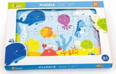 Viga Dětské dřevěné puzzle Viga Oceán