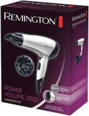 Remington Vysoušeč vlasů D 3015, bílá, Power Volume 2000 