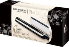 Remington Žehlička na vlasy S 9500, černá, s příměsí pravých perel , Pearl